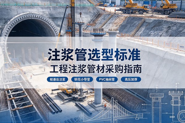 绿园注浆管选型标准