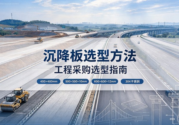 绿园沉降板选择方法