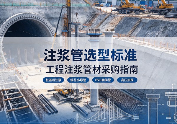绿园注浆管选型标准